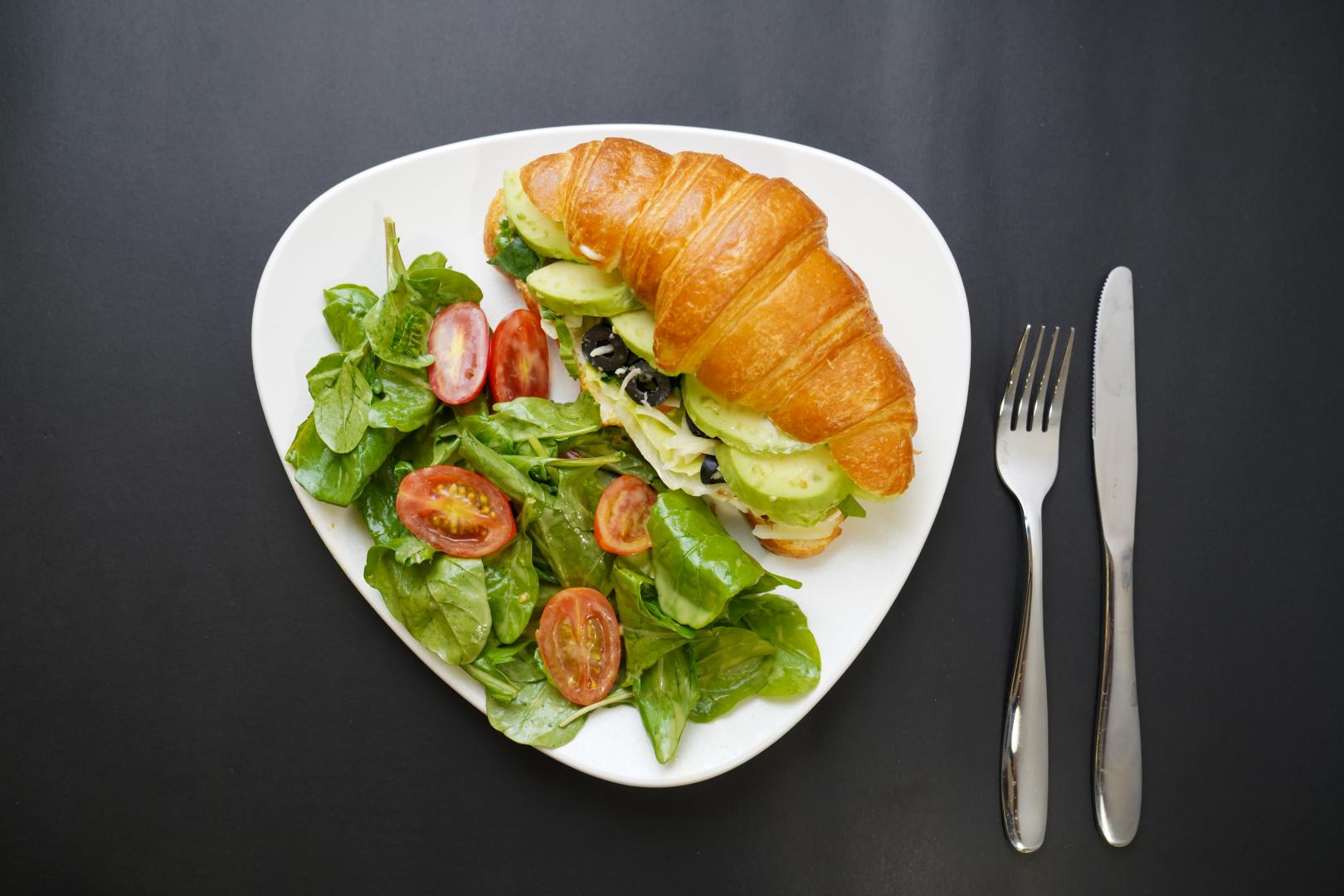 Avocado Cheese Croissant